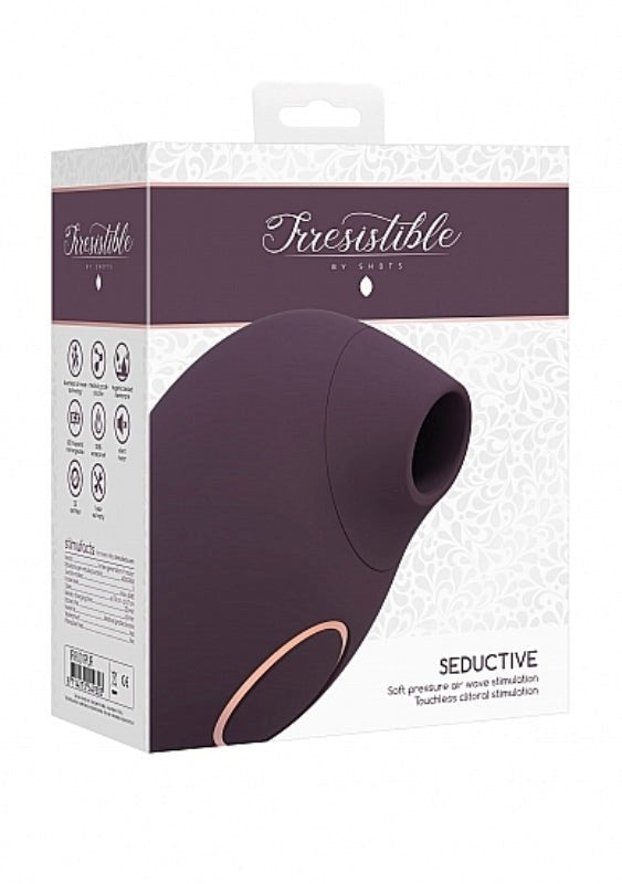 Shots Toys Irresistible Seductive Waterproof Clitoral Sucker with Airwave Tech - - Clit Ticklers and Pulsators