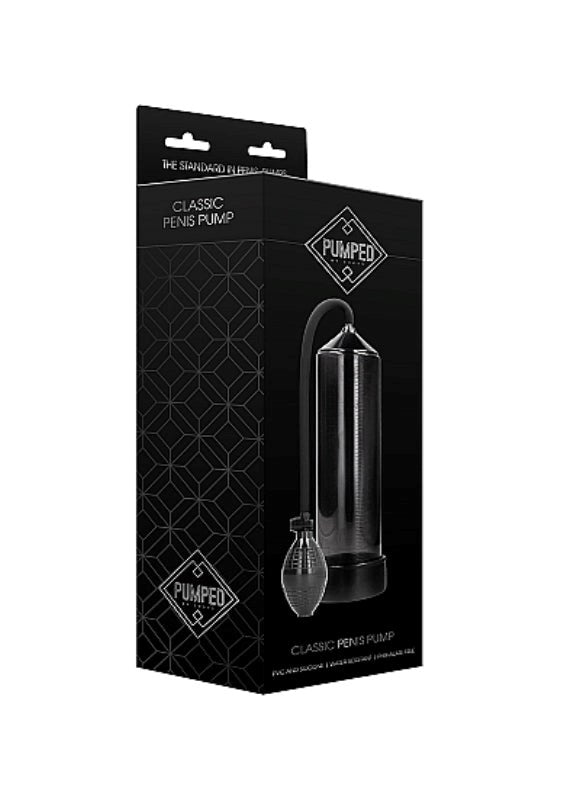 Shots Toys Pumped High Quality Basic Plain Penis Pump with Balloon Pump - - Penis Pumps And Stretchers