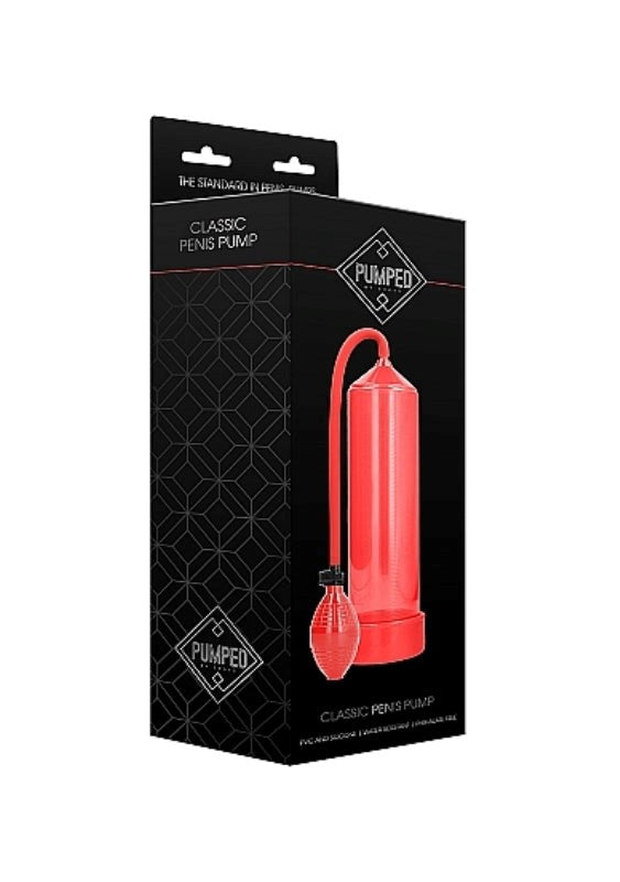 Shots Toys Pumped High Quality Basic Plain Penis Pump with Balloon Pump - - Penis Pumps And Stretchers