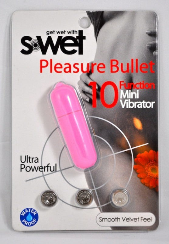 Nu Sensuelle Novel Creations 10 Function Pleasure Enhancer Bullet Vibrator - - Anal Beads and Balls