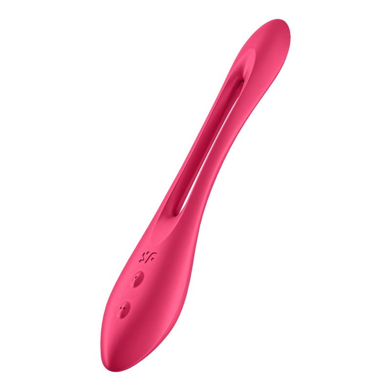 Satisfyer Elastic Joy Silicone Waterproof G Spot Massager with Dual Motors - - G-Spot Vibrators