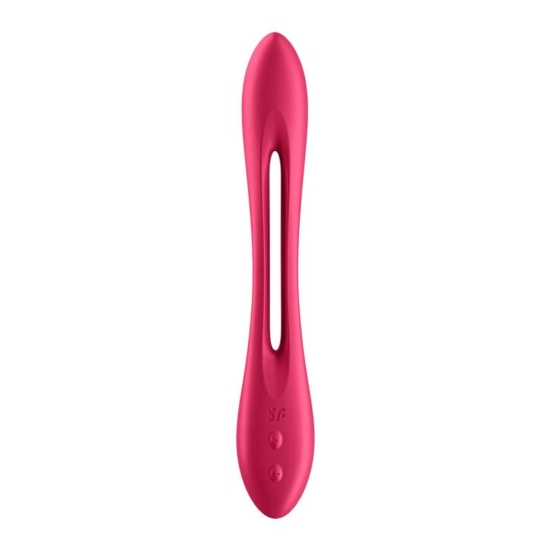 Satisfyer Elastic Joy Silicone Waterproof G Spot Massager with Dual Motors - - G-Spot Vibrators