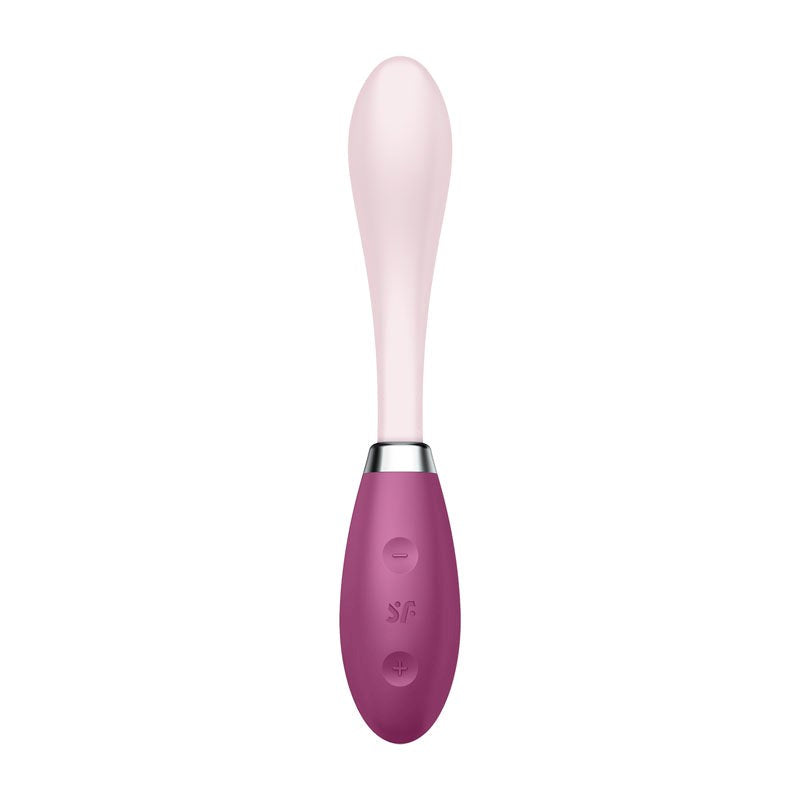 Satisfyer Flex 3 Bendable Silicone G Spot Vibrator with Dual Motors - - Clit Ticklers and Pulsators