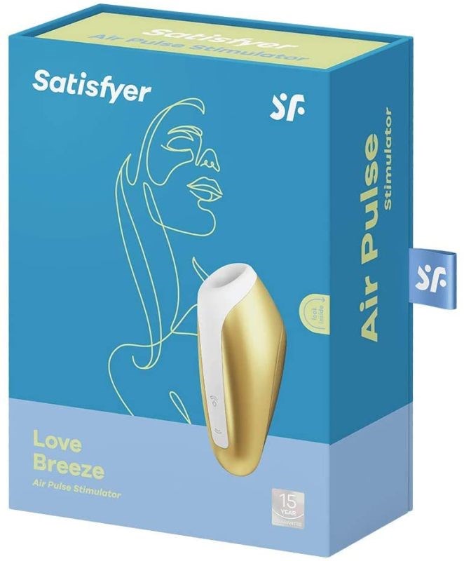 Satisfyer Love Breeze Air Pulse 11 Functions Clitoral Massager Contactless - - Clit Ticklers and Pulsators