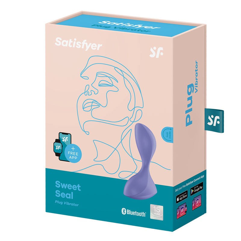 Satisfyer Sweet Seal App Controlled Anal Vibrator - - Anal Vibrators