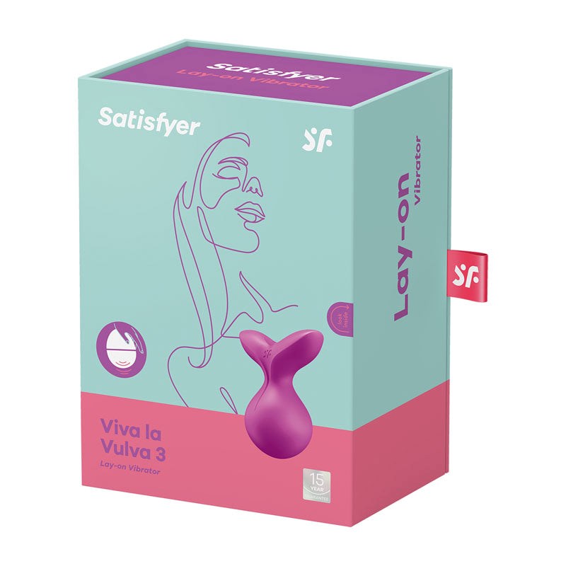 Satisfyer Viva La Vulva 3 Powerful Multi Functions Clitoral Vibrator - - Body Wands