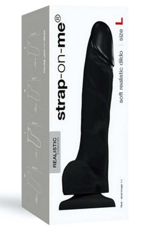 strap on me Soft Realistic Dildo Large with Textured Design - - Moulding Kits