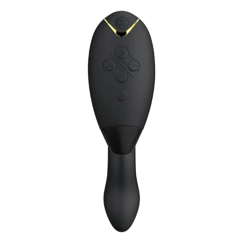 Womanizer Duo Clitoral and G Spot Vibrator with Dual Stimulation Technology - - Butt Plugs