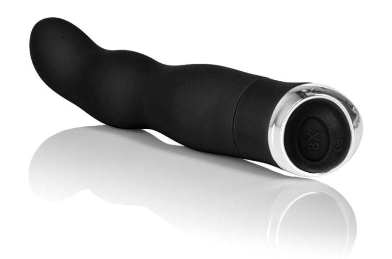 California Exotics 8 Function Classic Chic Curve G Spot Vibrator - - Rabbit Vibrators