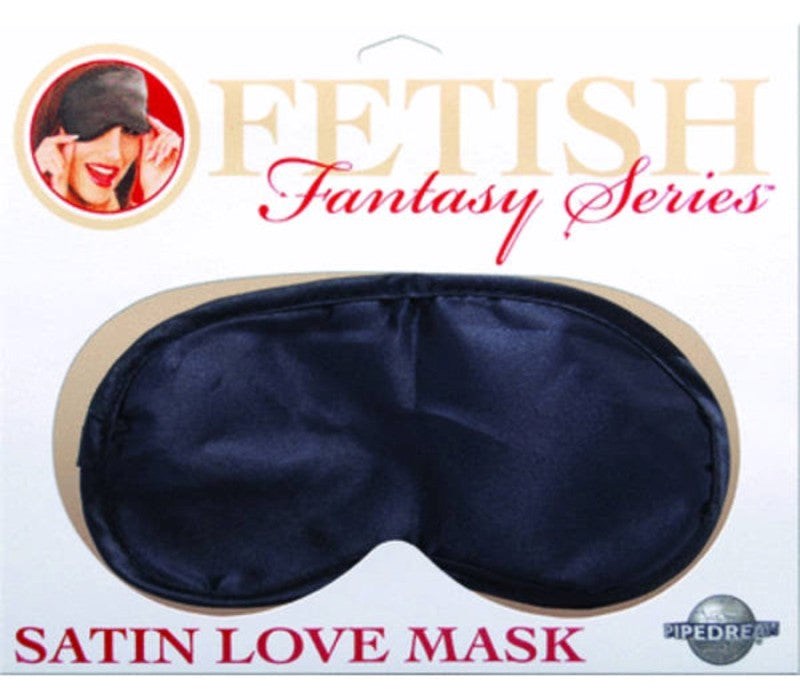 Pipedream Products Fetish Fantasy Fetish Play Satin Love Mask Blindfold - - Masks And Blindfolds