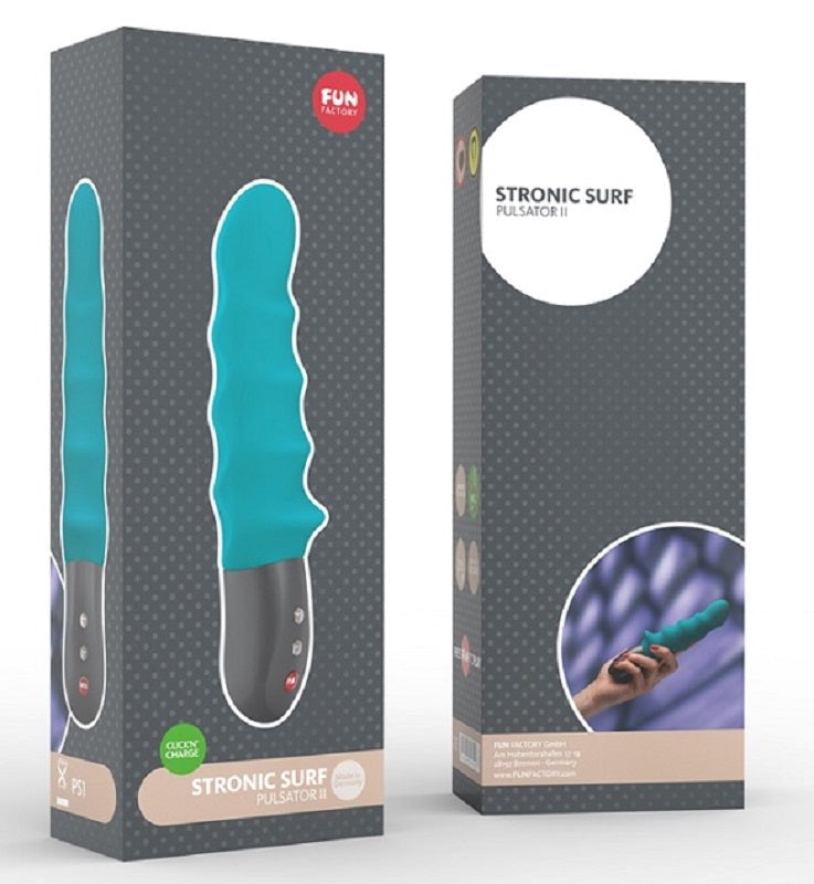 Fun Factory Stronic Surf - Pulsating Pleasure for Unforgettable Experiences - - Realistic Dildos