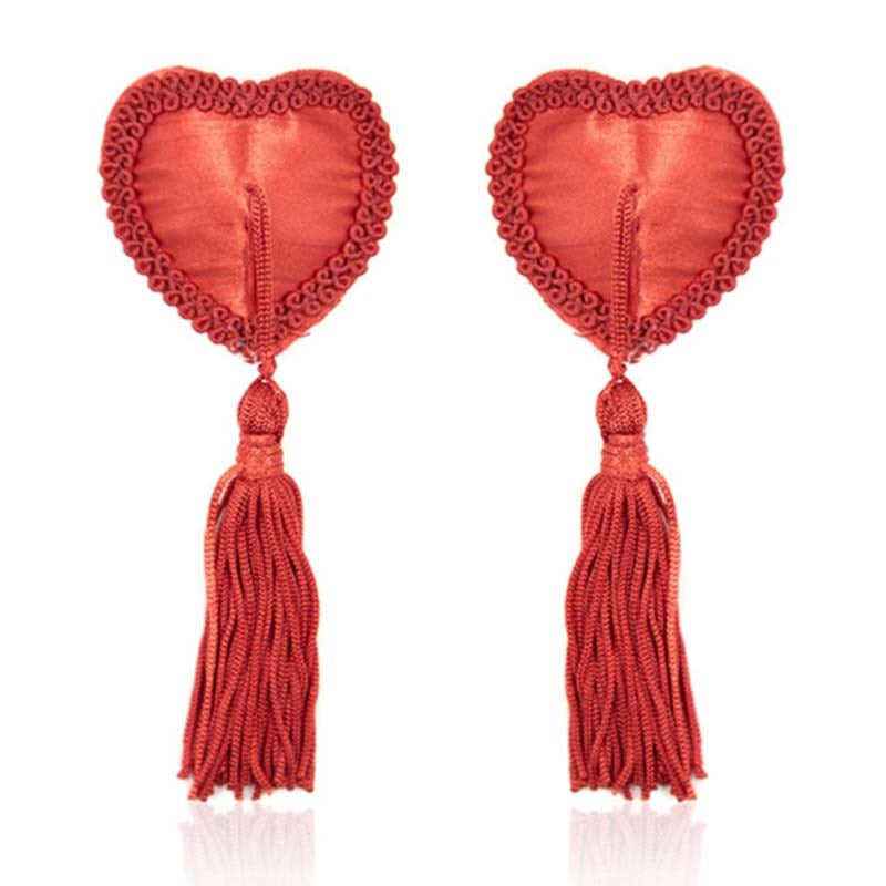 Ella Bidoe Heart Style Nipple Pasties Seductive Coverage - - Fancy Dress Ups