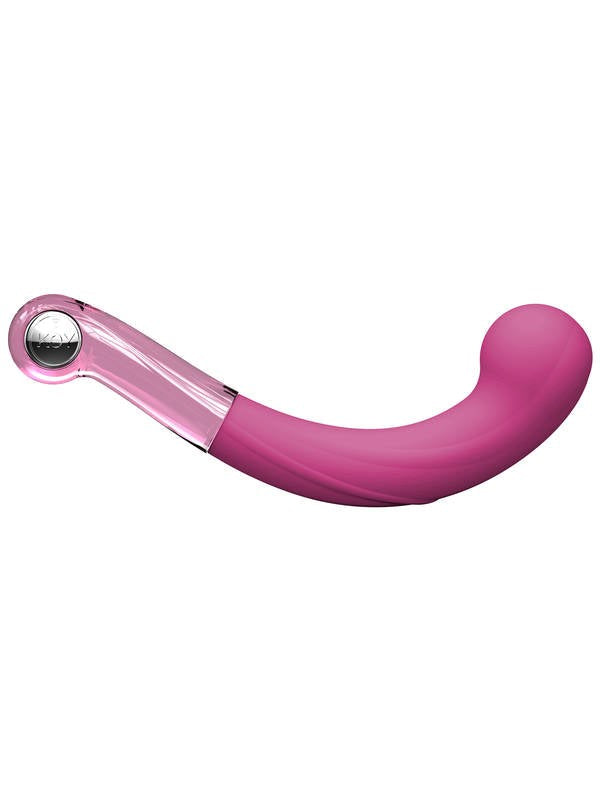 California Exotics Key by Comet G Spot Wand Glass and Silicone Design - - Waterproof Vibrators