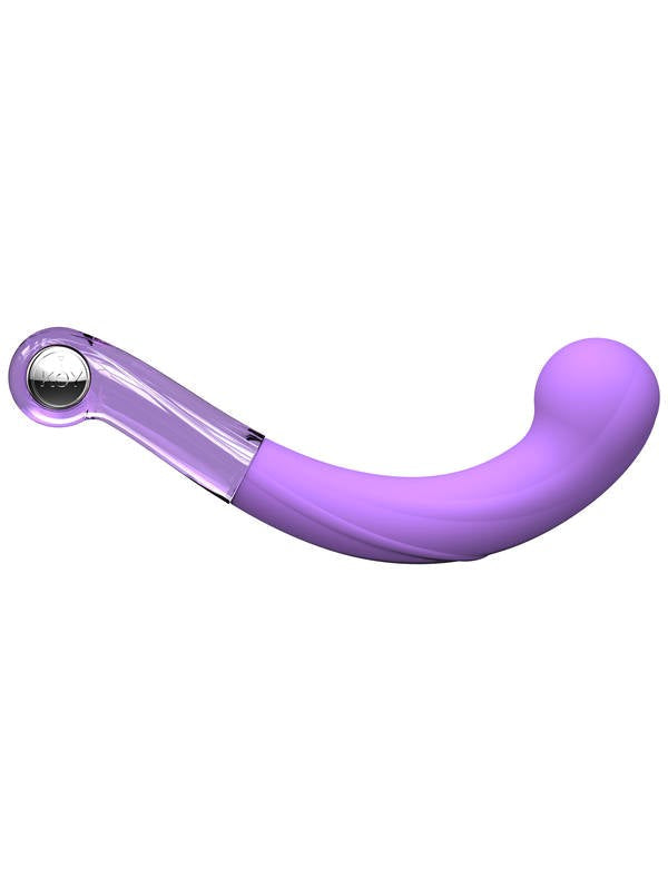 California Exotics Key by Comet G Spot Wand Glass and Silicone Design - - Waterproof Vibrators