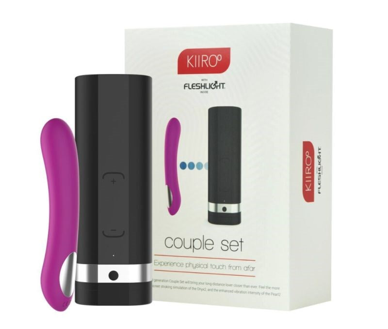 Kiiroo Pearl 2 Couple Set Interactive Vibrator for Long Distance - - Waterproof Vibrators