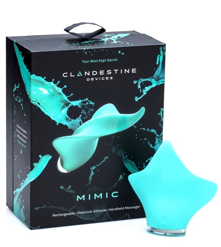 Clandestine Devices Mimic Premium Massager Discreet Pleasure Waterproof - - Butt Plugs