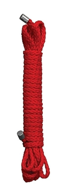 Shots Toys Ouch! Kinbaku Rope 10m Premium Braided Nylon Bondage Rope - - Cuffs and Restraints