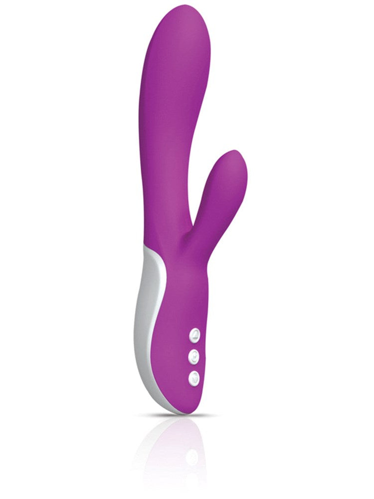 Evolved Playful Kiss Silicone Rechargeable Dual Motor Clitoral Vibrator - - Rabbit Vibrators