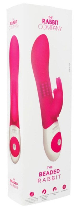 Xgen Products The Beaded Rabbit USB Rechargeable Vibrator with Rotating Beads - - Remote Control Vibrators