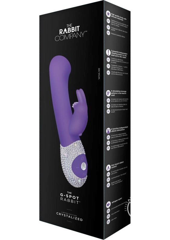 Xgen Products The G Spot Rabbit Bling Dual Motor Rabbit Vibrator - - Rabbit Vibrators