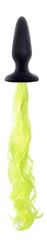 NS Novelties Magical Unicorn Tail Plug - Silky Silicone Tapered Design - - Collars and Leads