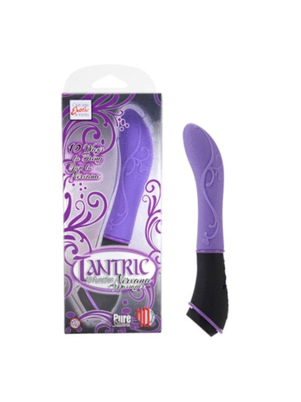 California Exotics 10 Function Tantric Nirvana Clitoral Vibrator - - Metal Vibrators