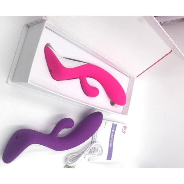 SZ Passion Toy Anna Rabbit Vibe Dual Stimulation Vibrator - - Rabbit Vibrators