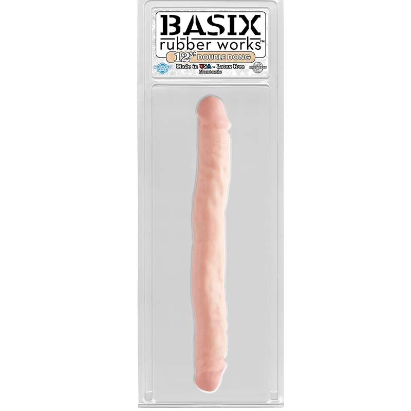 Pipedream Products Basix 12 Inch Double Ender Realistic Dong - - Realistic Dildos