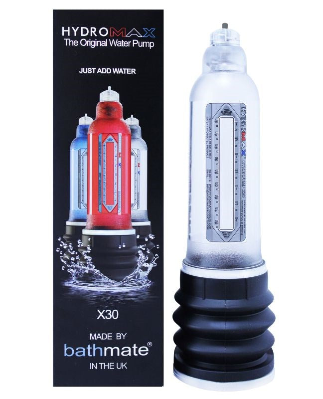 Bathmate Hydromax X30 Versatile Male Enhancement Penis Pump with Water Technology - - Penis Pumps And Stretchers