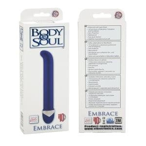California Exotics Body & Soul Embrace G Spot Vibrator with 10 Functions - - Clit Ticklers and Pulsators