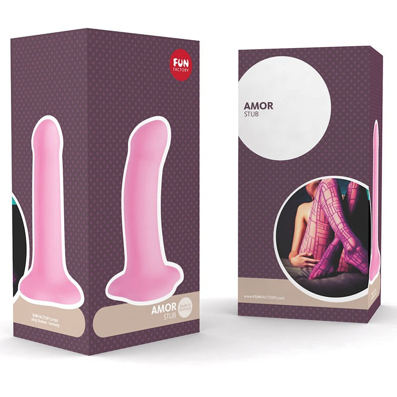 Fun Factory Pleasure Perfected Amor Silicone Vibrator Flexible Design - - Rabbit Vibrators