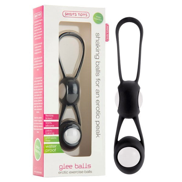 Shots Toys Glee Balls Kegel Exercise System with Weighted Internal Spheres - - Rabbit Vibrators
