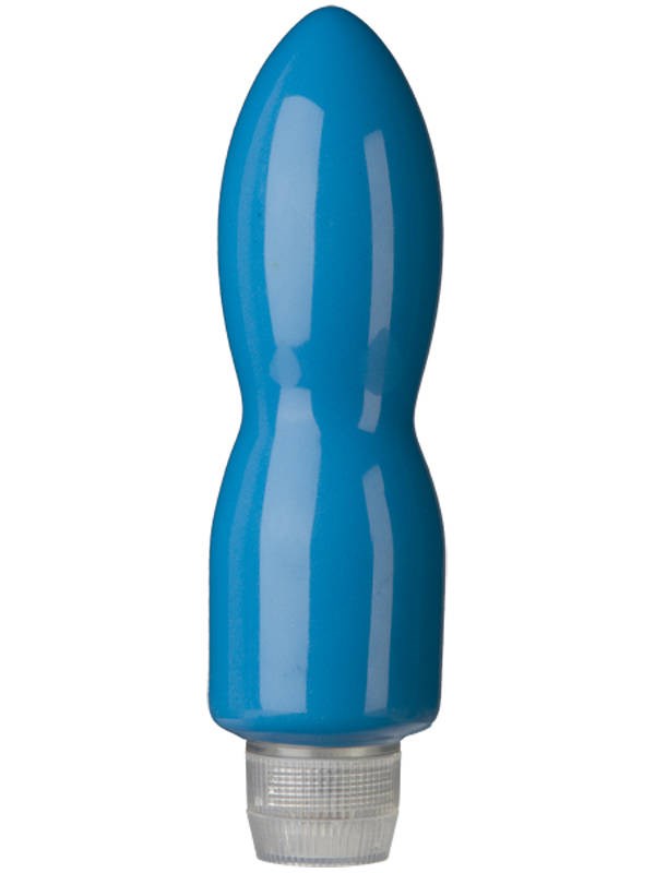 Doc Johnson GLO 5 Inches Smooth Bullet Vibrator with Glow in Dark Feature - - Bullet Vibrators