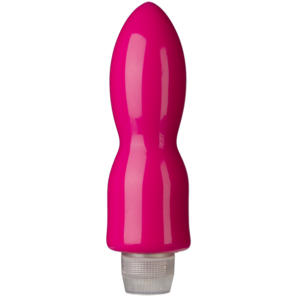 Doc Johnson GLO 5 Inches Smooth Bullet Vibrator with Glow in Dark Feature - - Bullet Vibrators