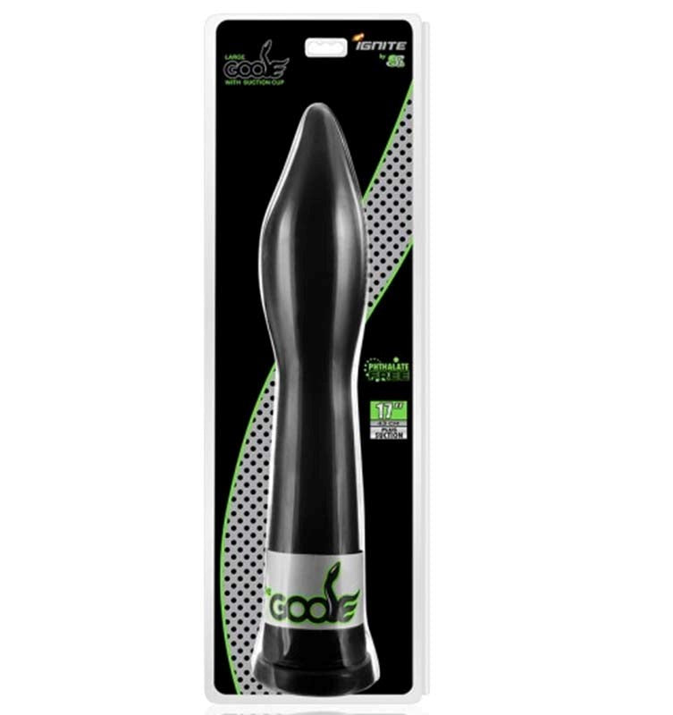 SI Novelties Ignite Large Goose Dildo with Suction Cup Base - - G-Spot Vibrators