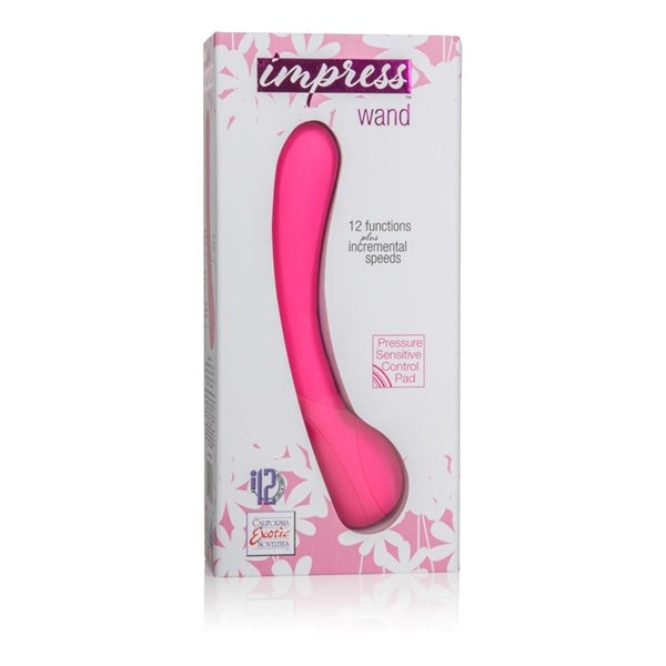 California Exotics Impress Wand with Pressure Sensitive Control - - Vibrating Dildos