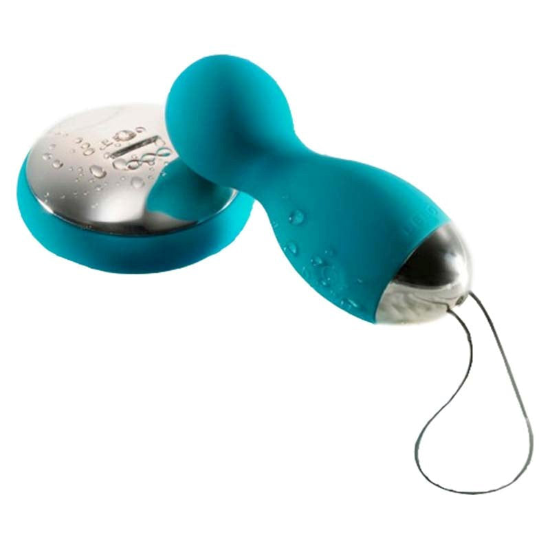 Lelo Hula Beads Remote Controlled Ben Wa Balls Rotating Vibrating Sex Toy - - Clit Ticklers and Pulsators
