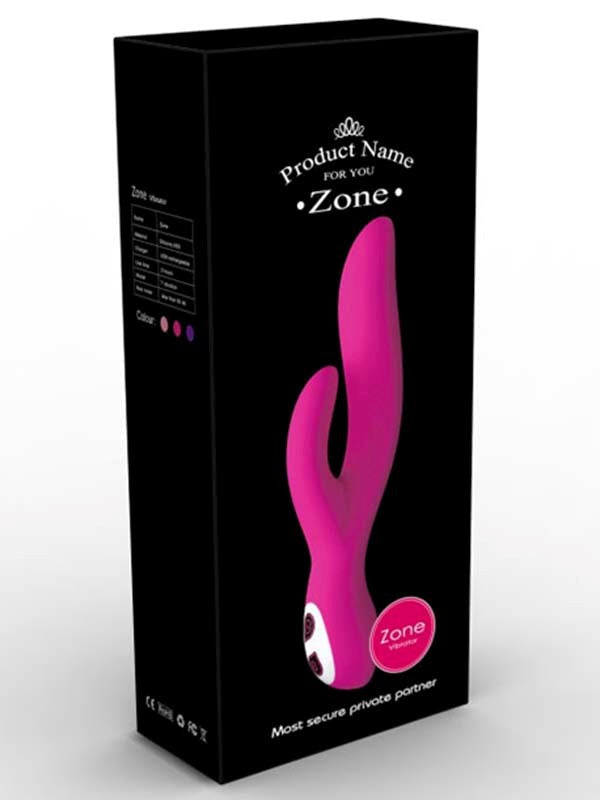 LoveMate Zone Rabbit Vibe Dual Motor Clitoral G Spot Stimulation Vibrator - - Sex Toys For Couples