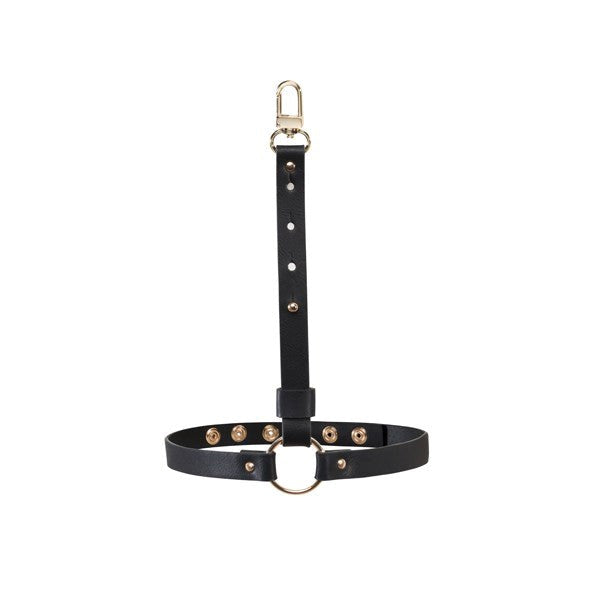 Bijoux Indiscrets Maze Shorts Garter Vegan Leather Lingerie with Adjustable Fit - - Her Fetish