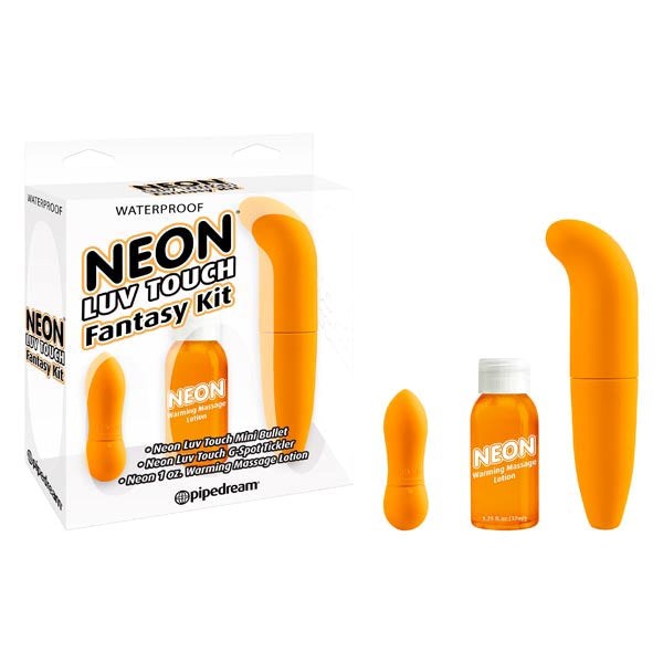 Pipedream Products Neon Luv Touch Fantasy Play Sex Kit Complete - - Personal Massagers