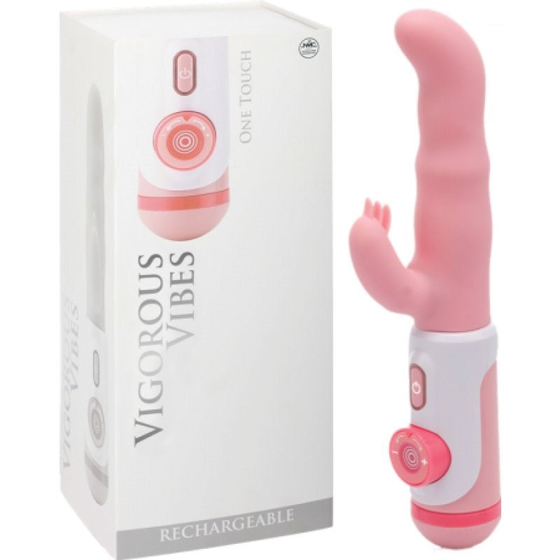 NANMA Corporation One Touch Vibe Compact Single Button Bullet Vibrator - - Rabbit Vibrators