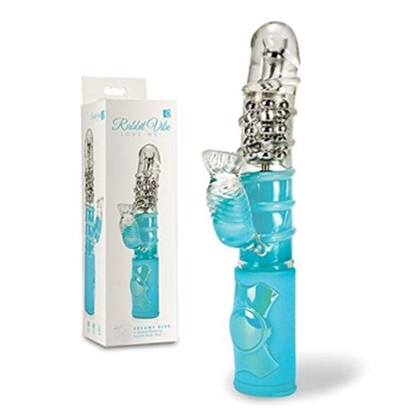 Topco Rabbit Vibe Love Me Dreamy Dual Stimulation Rabbit Vibrator - - Rabbit Vibrators