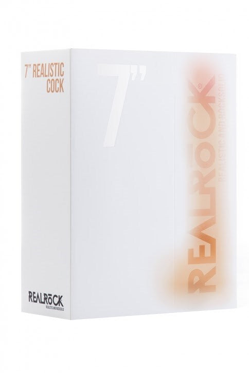 Shots Toys Real Rock 7 Cock Realistic Dildo with Suction Cup Base - - G-Spot Vibrators