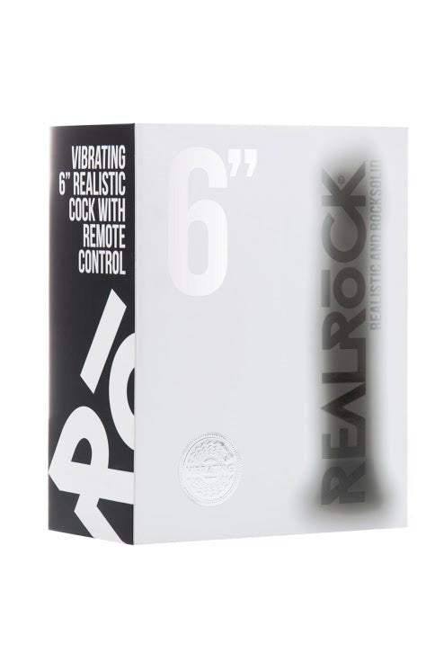 Shots Toys Real Rock Vibrating 6 Realistic Cock Multi Speed Vibrator - - Realistic Dildos