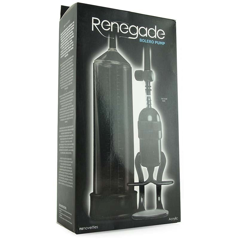 Renegade Bolero Pump - One-Handed Pleasure Booster - - Butt Plugs
