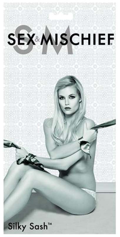 Sportsheets Sex & Mischief Silky Sash Restraints Bondage Play - - Cuffs and Restraints