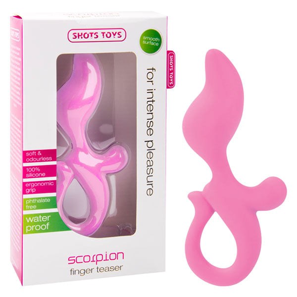 Shots Toys SHOTS TOYS Scorpion Premium Silicone Vibrator for Versatile Use - - Strap On Sextoys