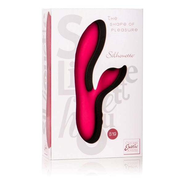 California Exotics Silhouette S19 Triple Motor Rabbit Vibrator - - Breast and Nipple Toys