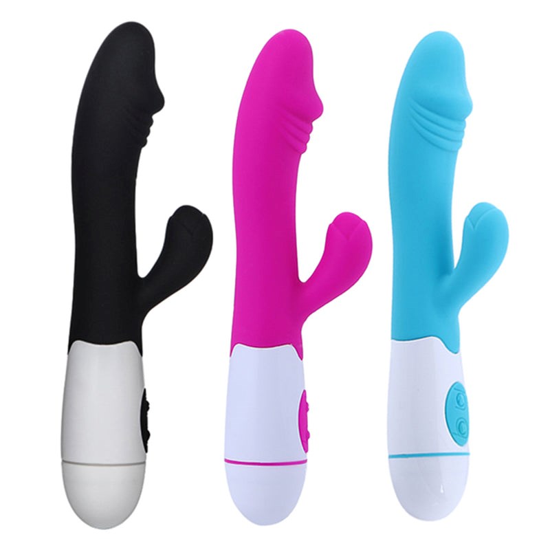 Baile Snappy 30 Function Silicone Vibrator with Powerful Multi Speed Motor - - Rabbit Vibrators