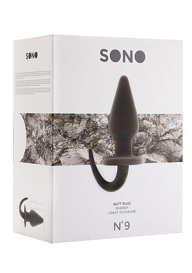 SONO No. 9 Butt Plug 6 Flexible Anal Sex Toy for Deep Penetration - - G-Spot Vibrators